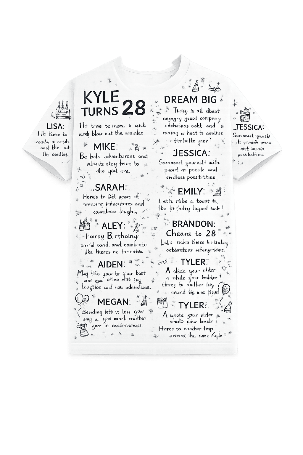 Birthday t-shirt