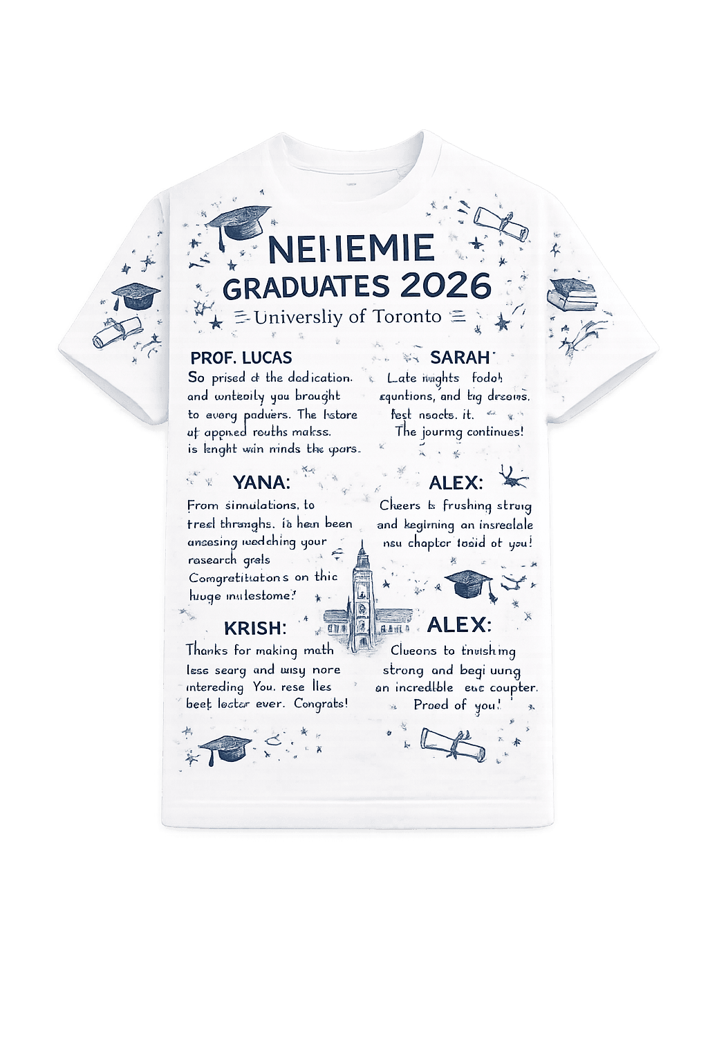 Graduation t-shirt